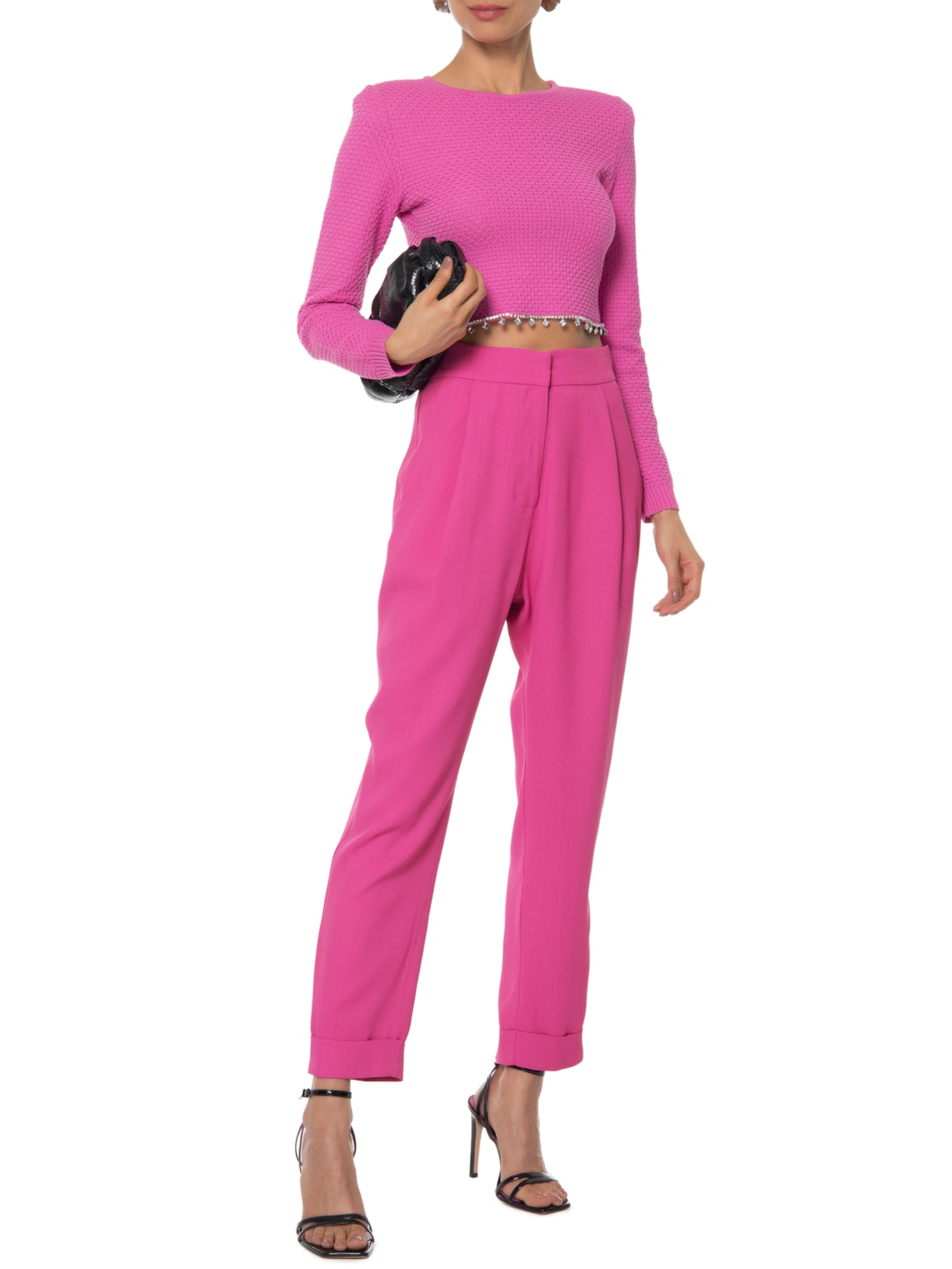 Blusa Feminina Tricot Penny Rosa Nxt Lvl