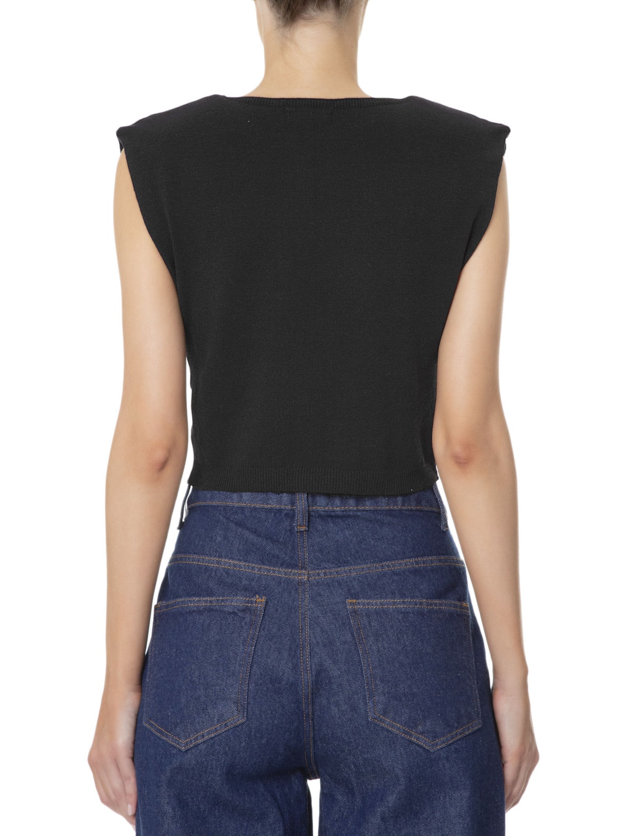 Blusa Feminina Tricot Preto '2Essential