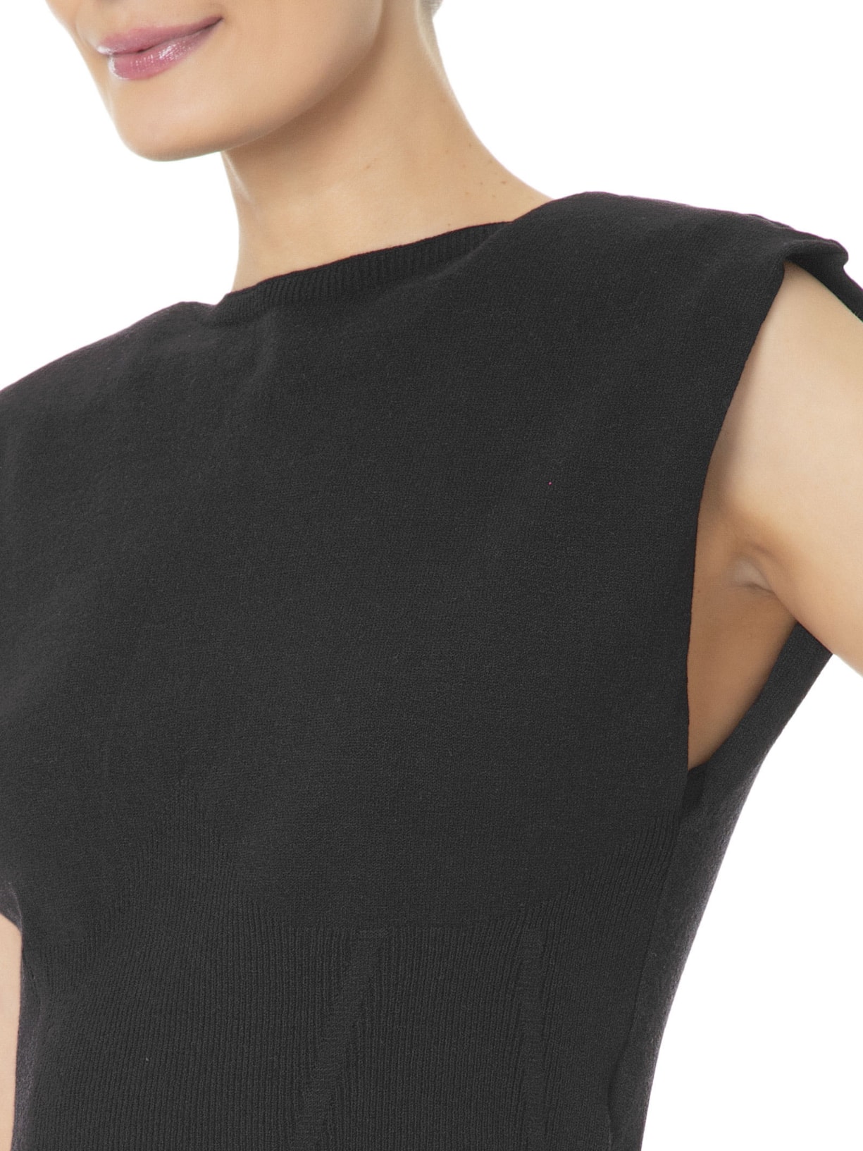 Blusa Feminina Tricot Preto '2Essential