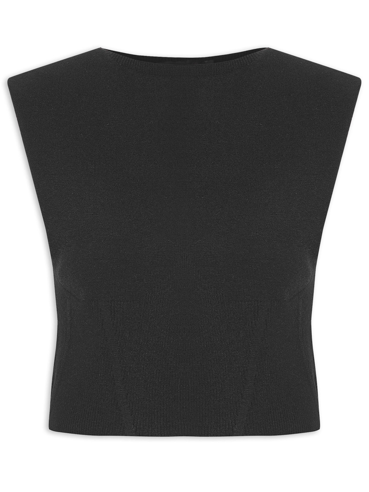 Blusa Feminina Tricot Preto '2Essential