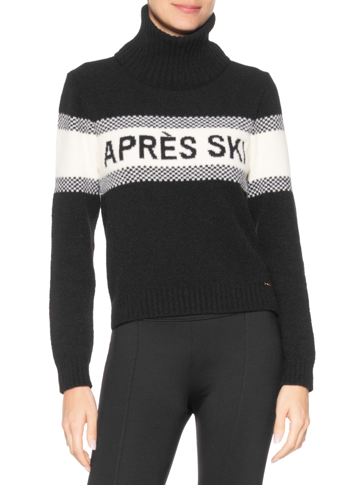 Blusa Feminina Tricot Preto Anselmi