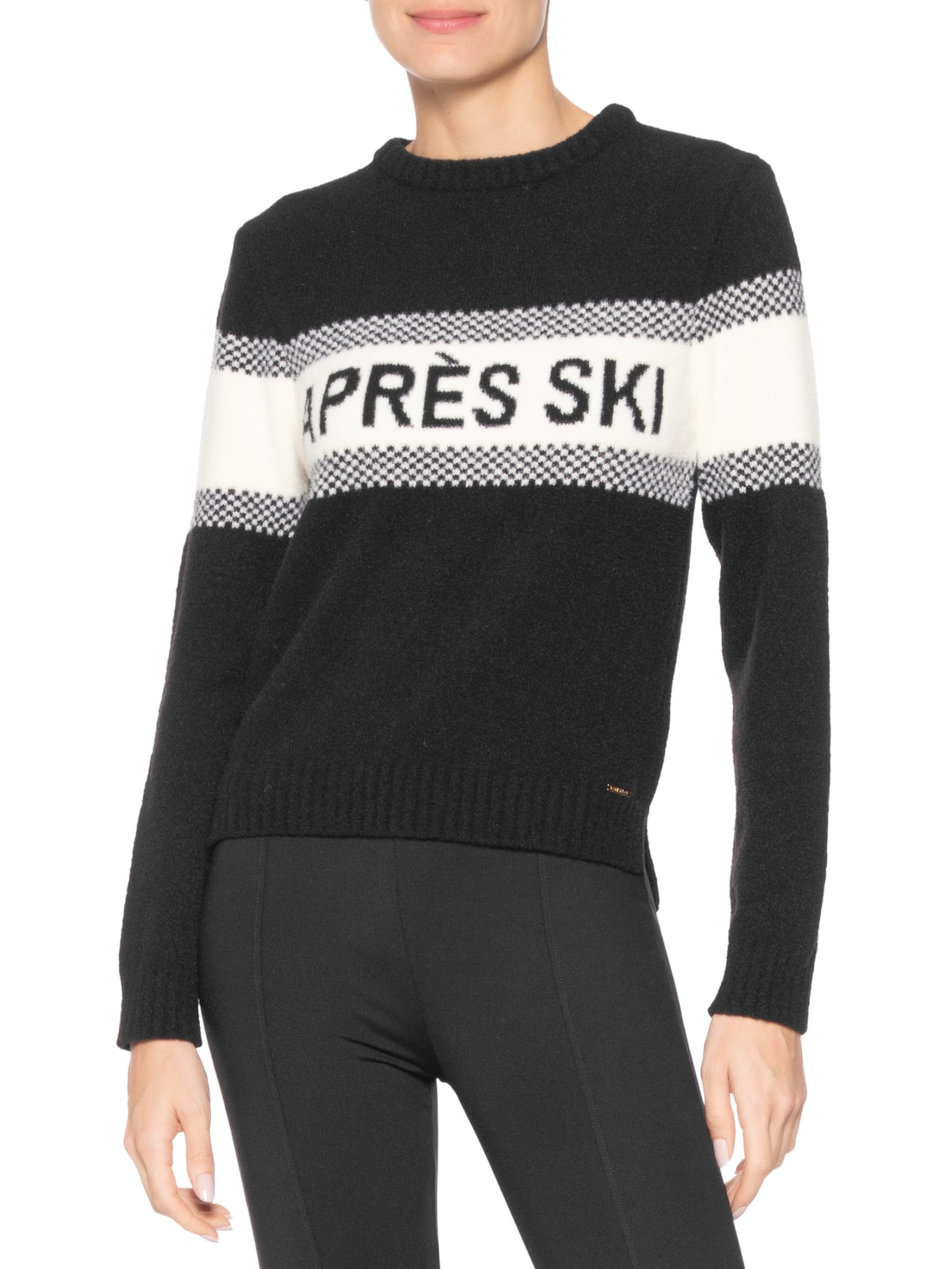 Blusa Feminina Tricot Preto Anselmi