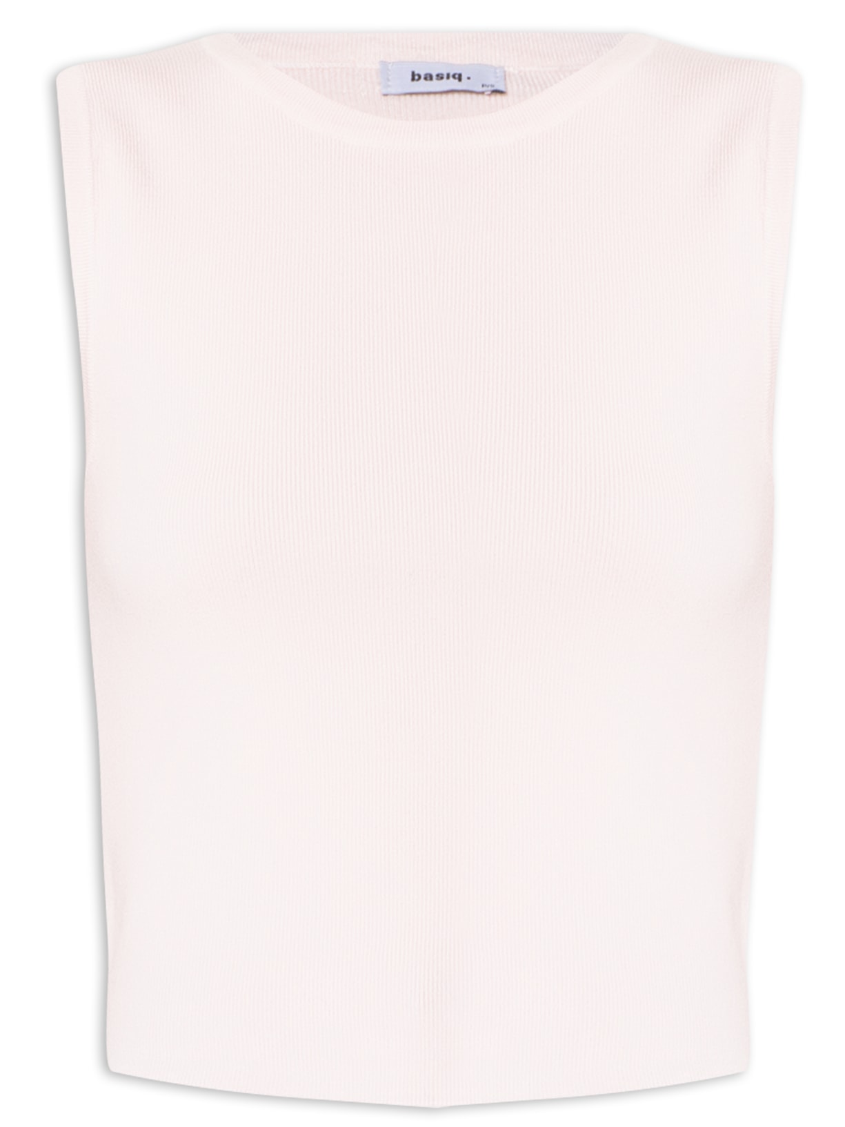 Blusa Feminina Tricot Sem Manga - Rosa