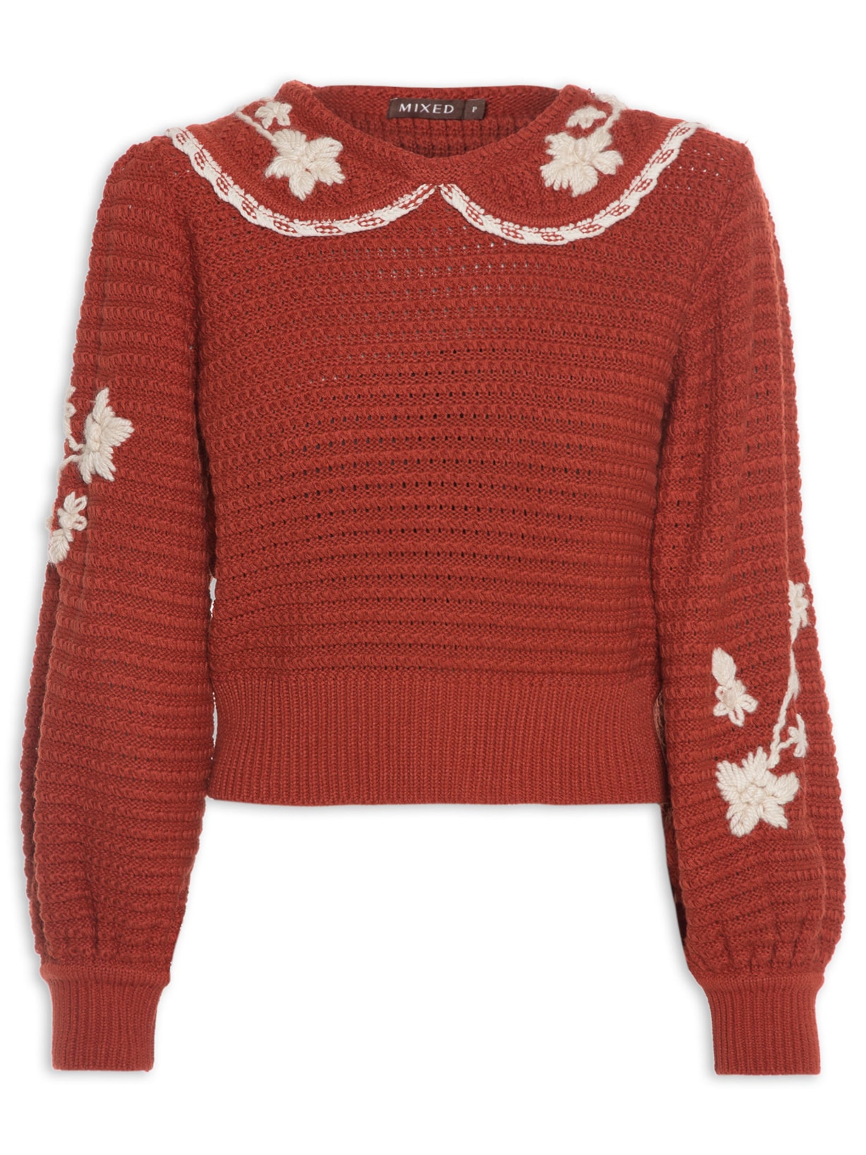 Blusa Feminina Tricot Sweet - Marrom