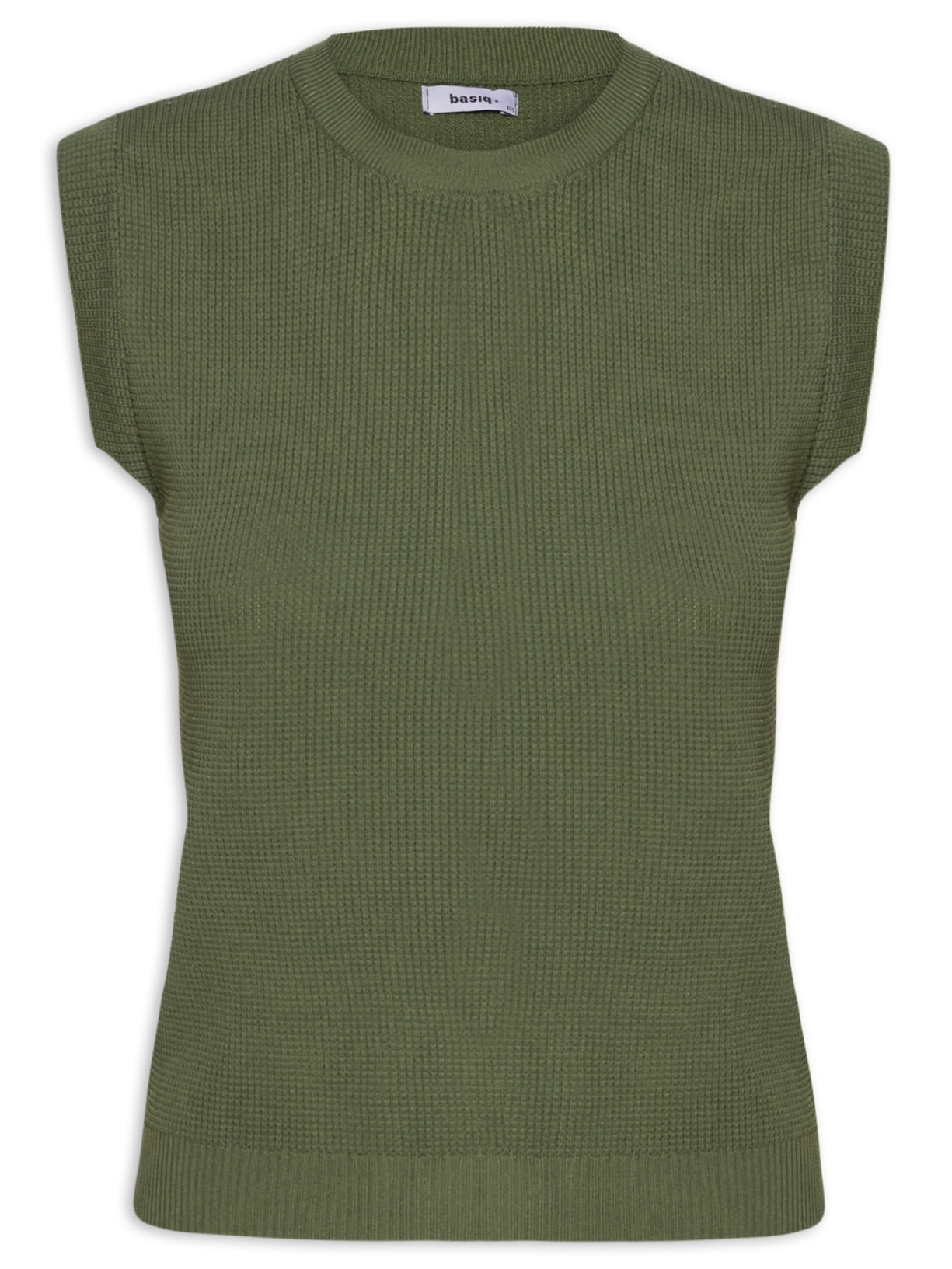 Blusa Feminina Tricot Texturizada - Verde