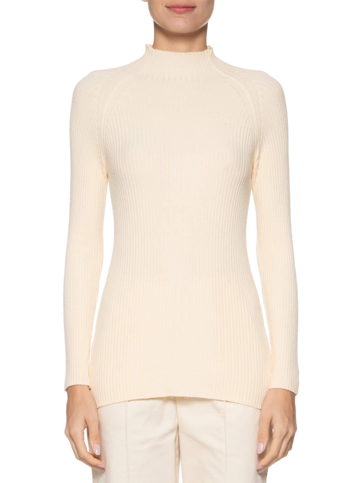 Blusa Feminina Tricot Texturizado Amarelo Basiq