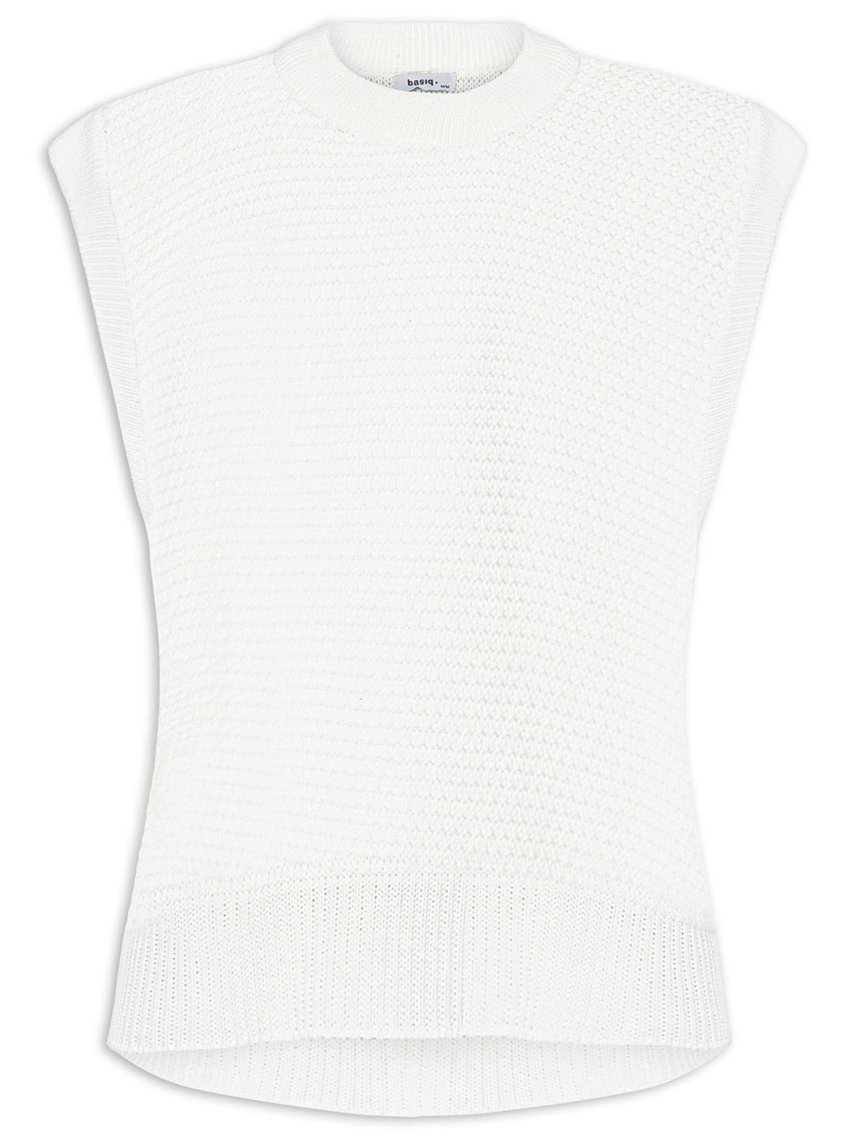 Blusa Feminina Tricot Texturizado - Off White