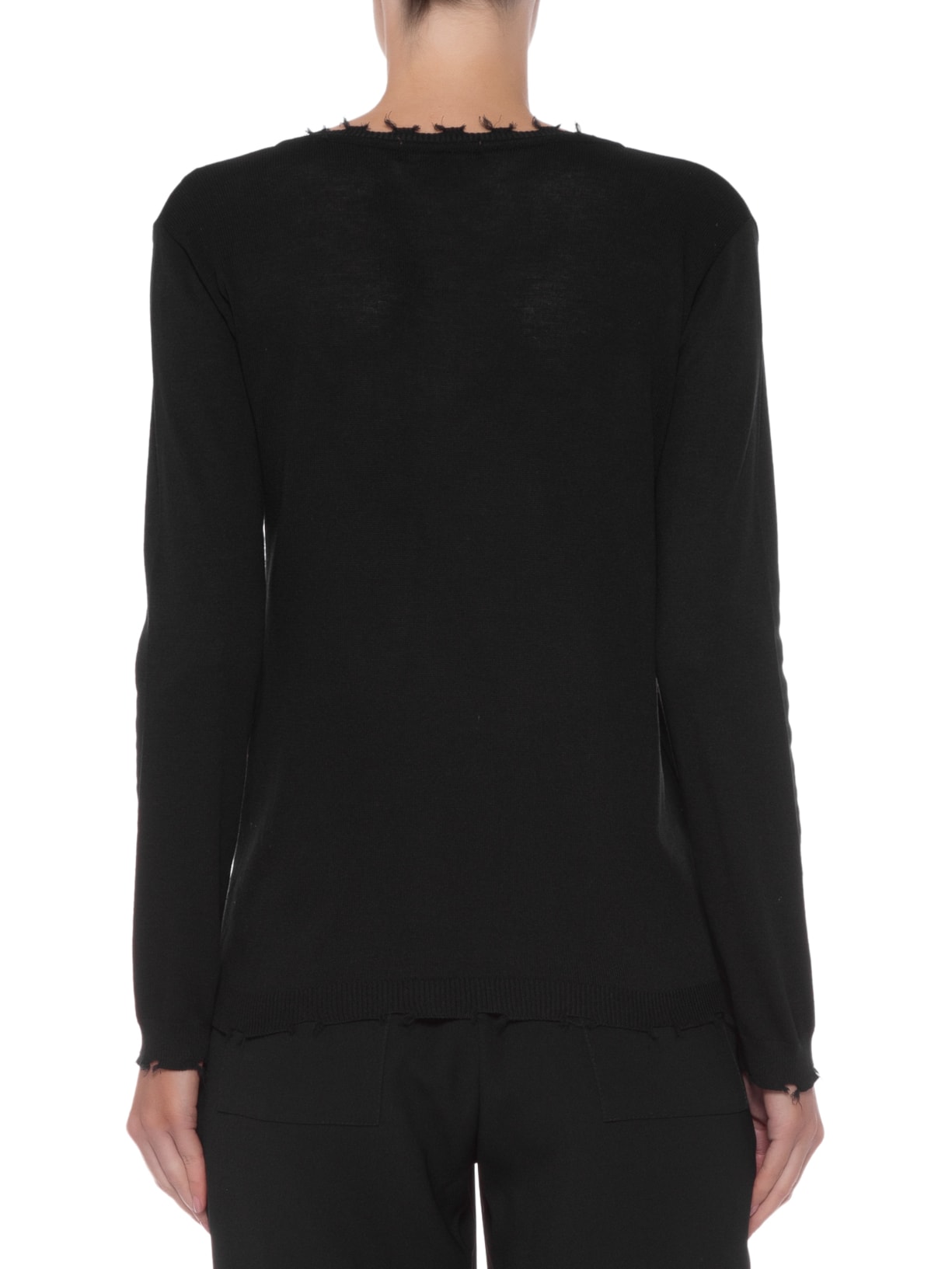 Blusa Feminina Tricot Trash Preto Mixed