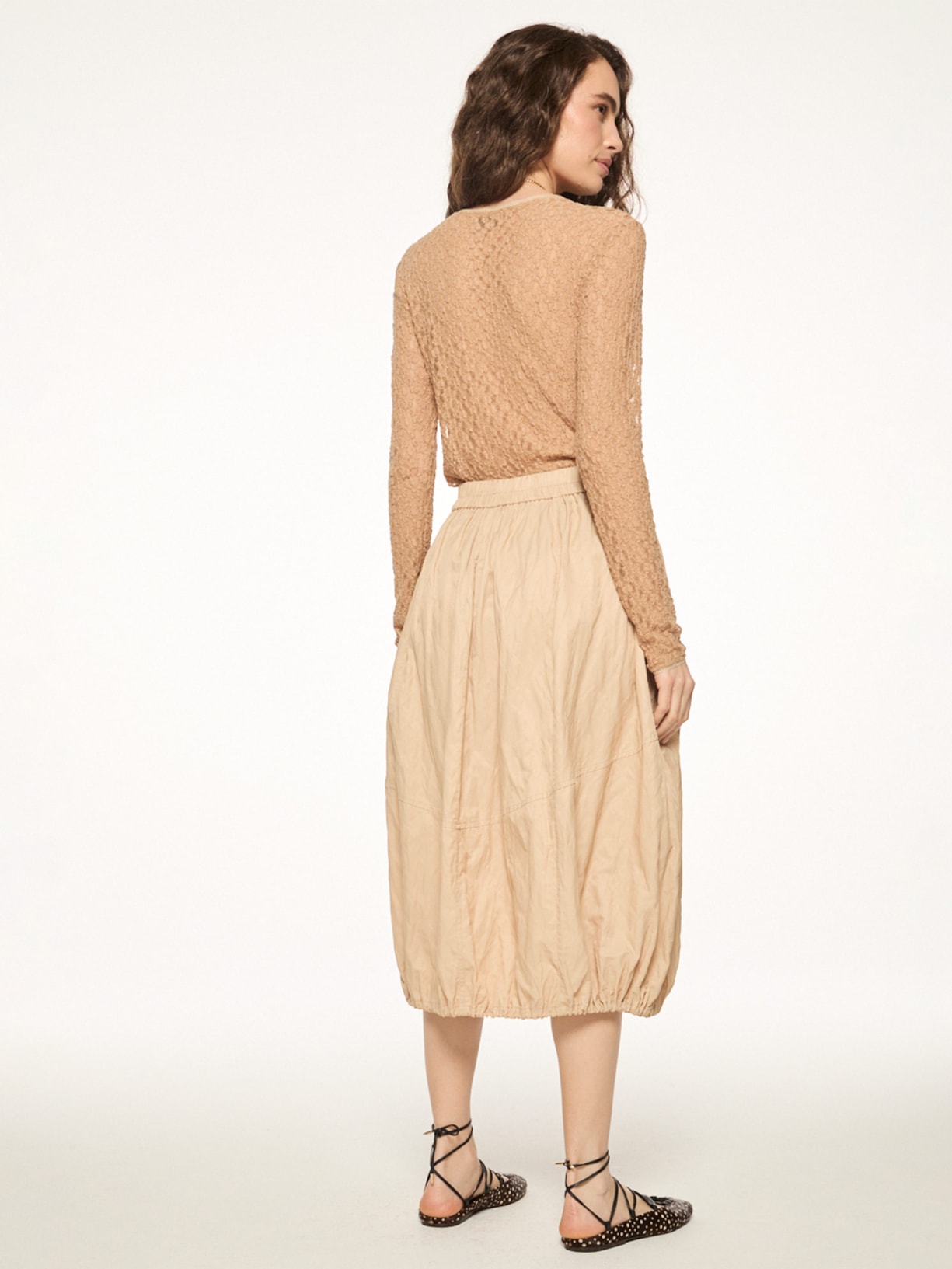 Blusa Feminina Tule Bossa V27 Bege Mixed