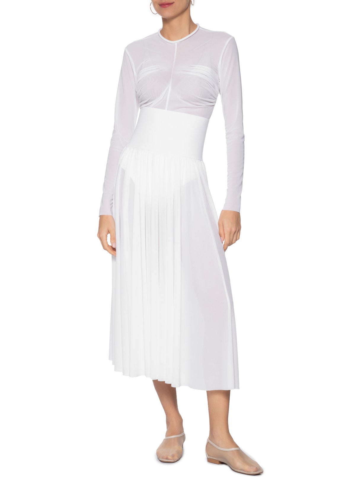 Blusa Feminina Tule Branco Vico Studio