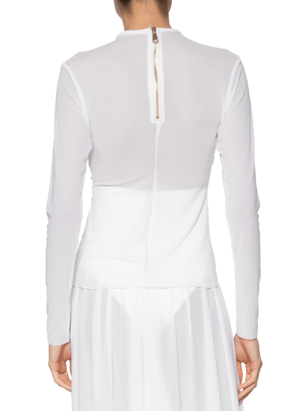 Blusa Feminina Tule Branco Vico Studio
