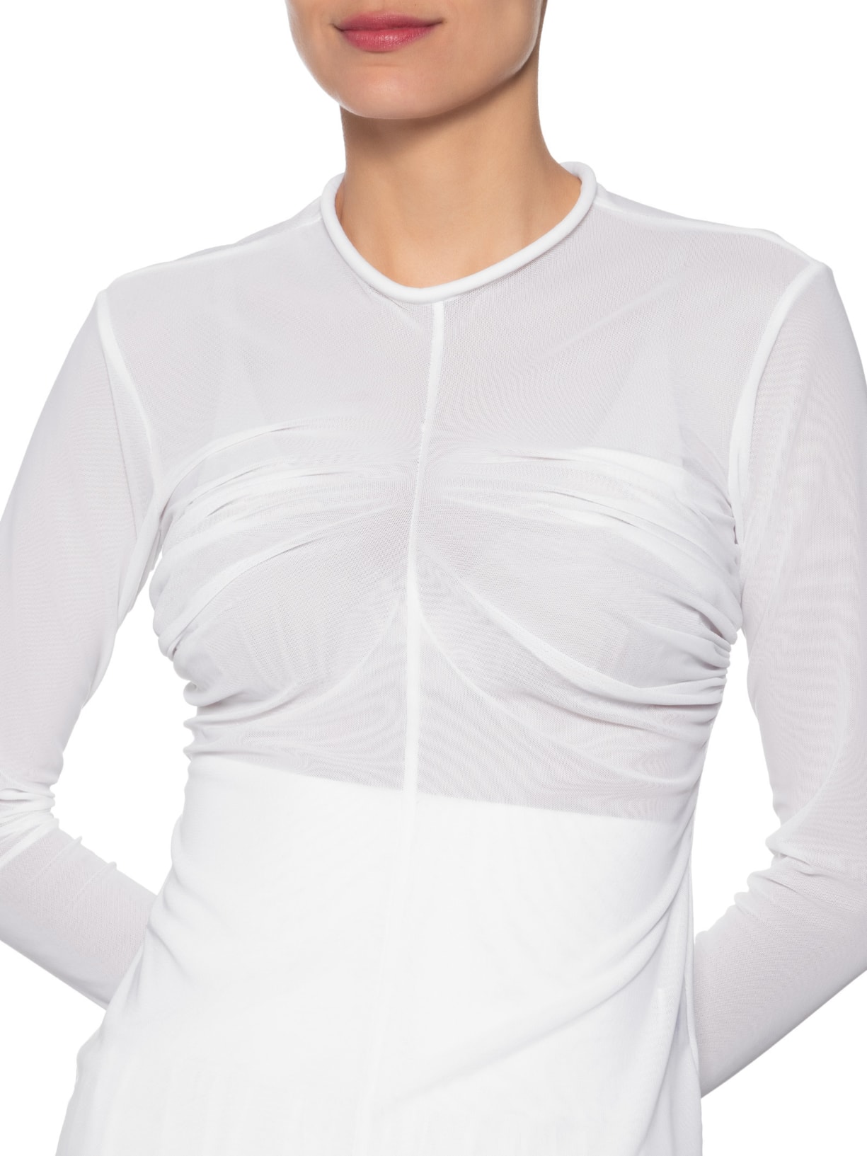 Blusa Feminina Tule Branco Vico Studio