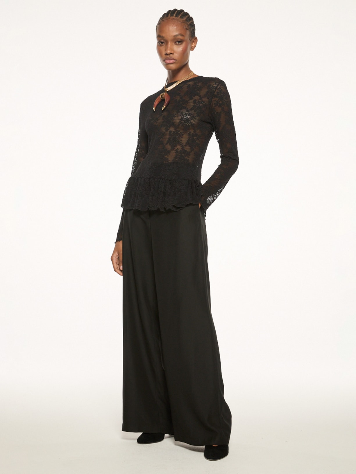 Blusa Feminina Tule Club V27 Preto Mixed