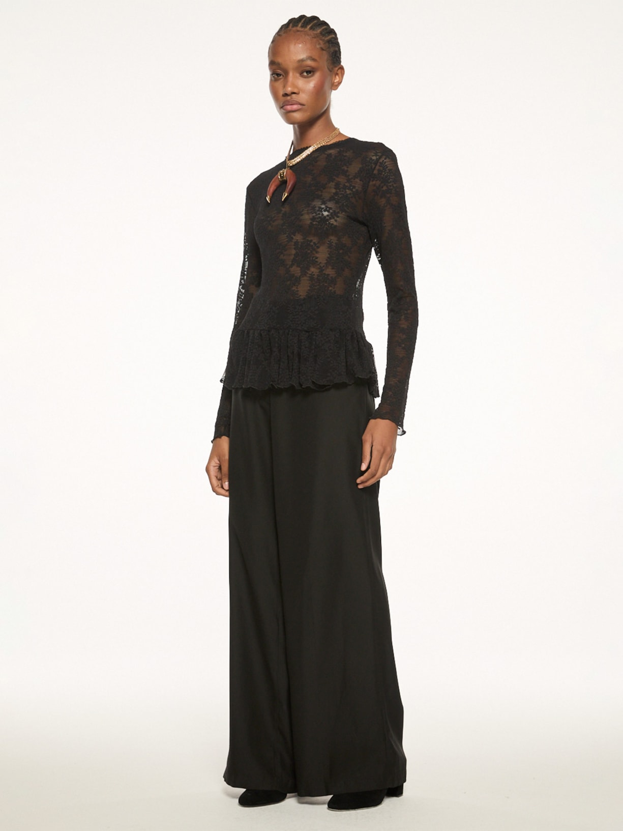 Blusa Feminina Tule Club V27 Preto Mixed