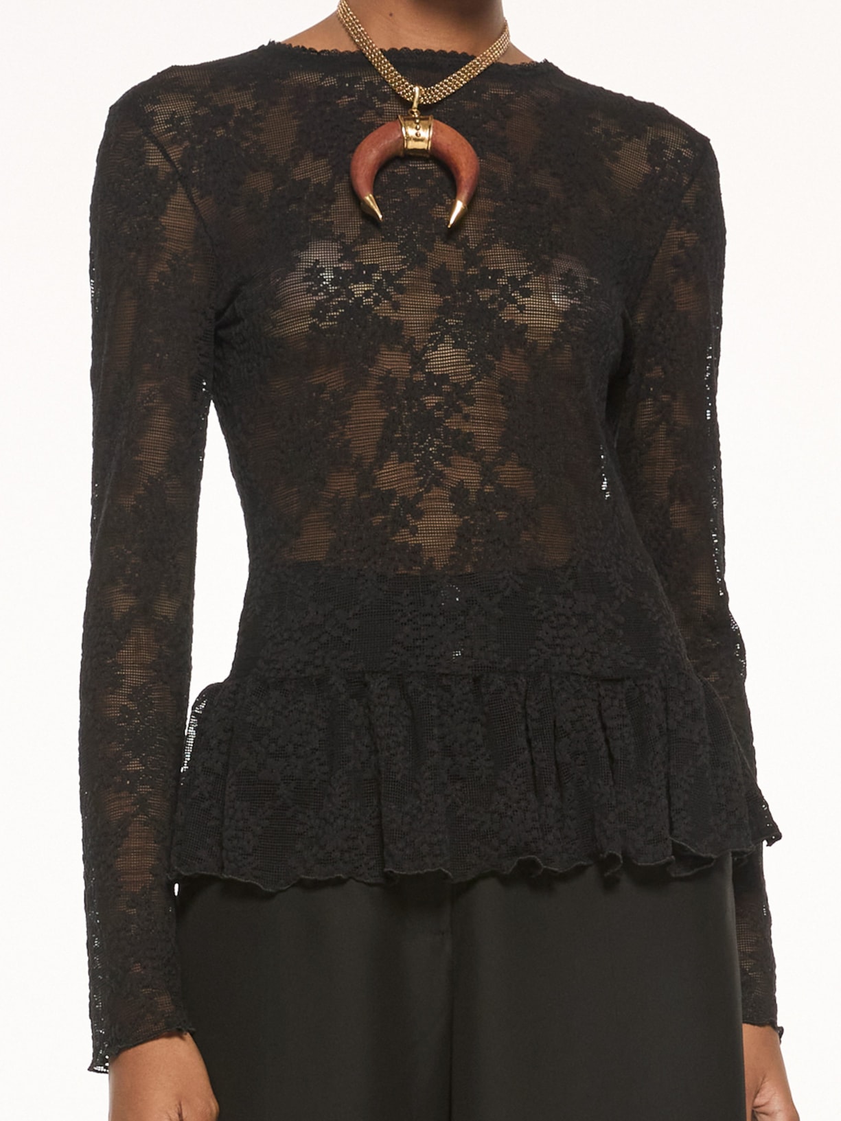 Blusa Feminina Tule Club V27 Preto Mixed