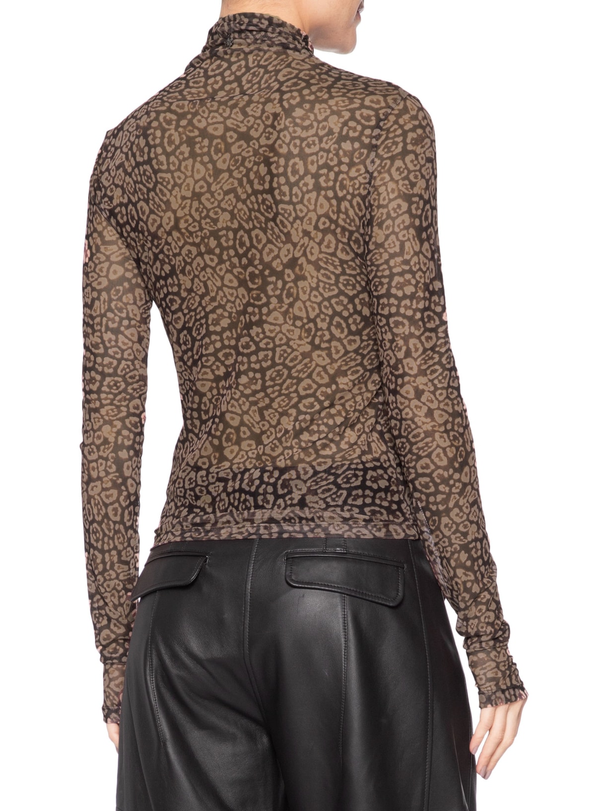 Blusa Feminina Tule Dalil Marrom Le Lis