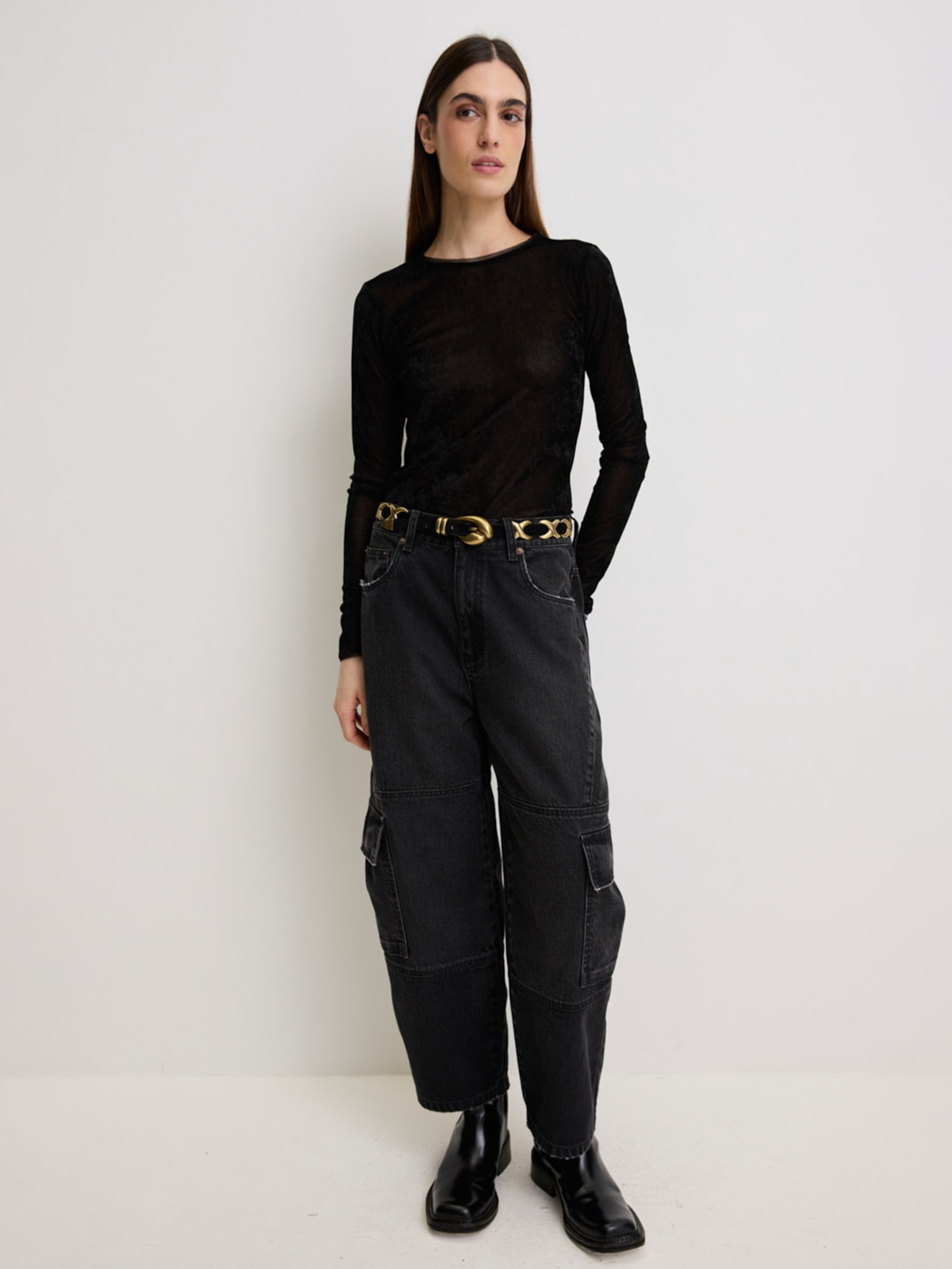 Blusa Feminina Tule Emily I26 Preto Mixed