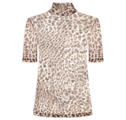 Blusa Feminina Tule Est Onça Jungle Color - Animal Print
