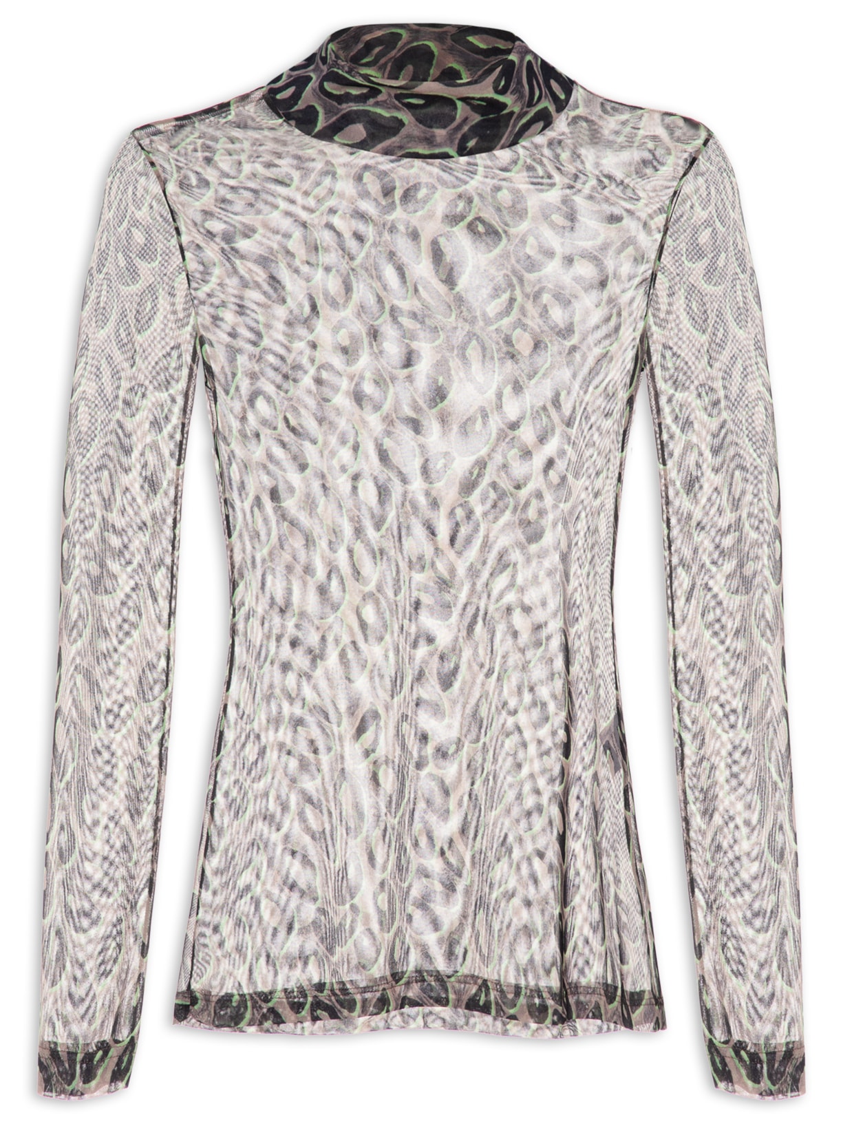 Blusa Feminina Tule Gaml Onça Rupestre - Animal Print