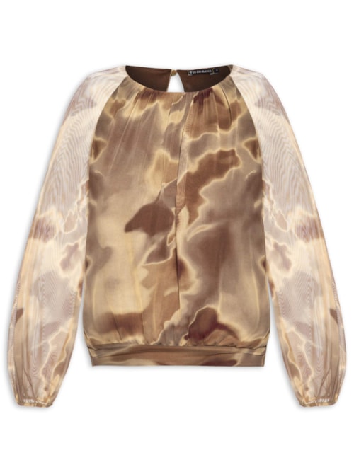 Blusa Feminina Tule Heri – Marrom