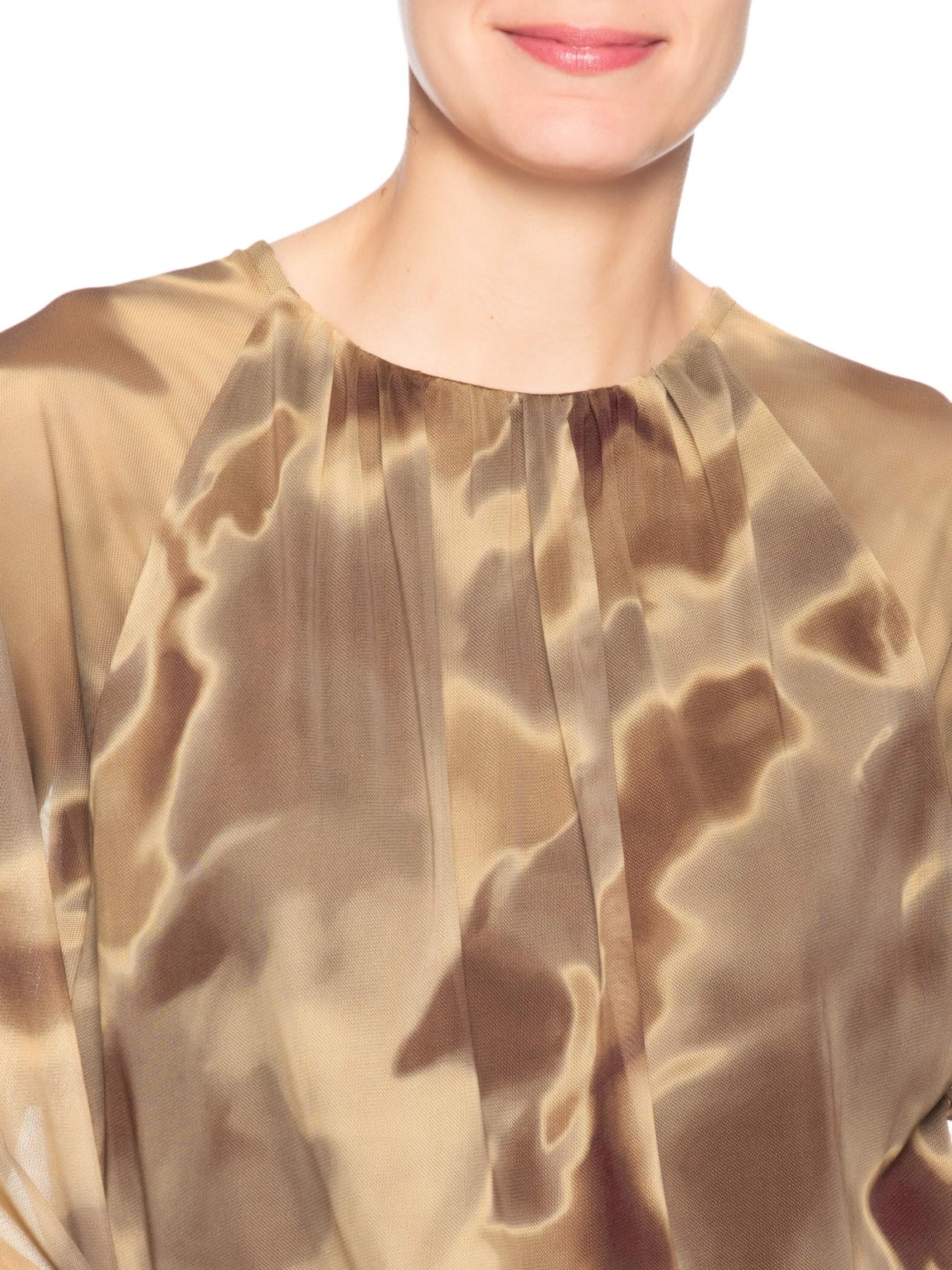 Blusa Feminina Tule Heri  – Marrom Le Lis