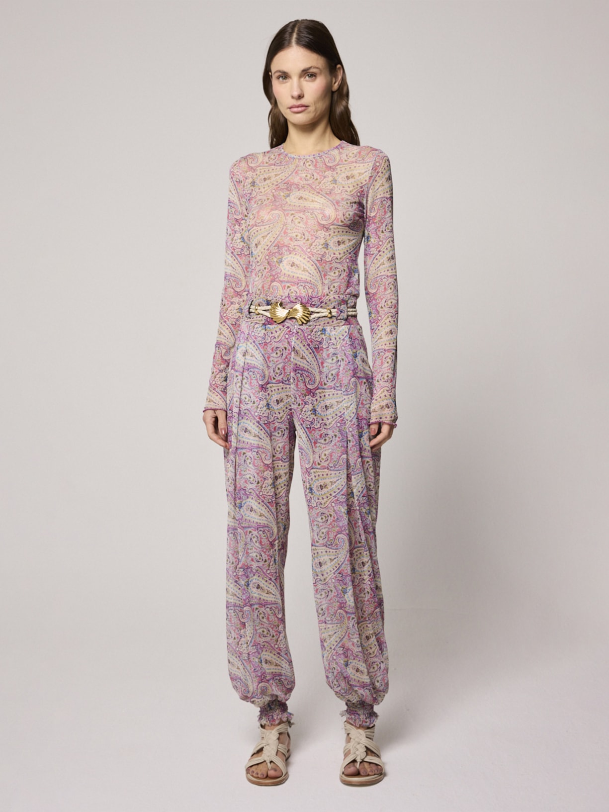 Blusa Feminina Tule Holi V26 Rosa Mixed