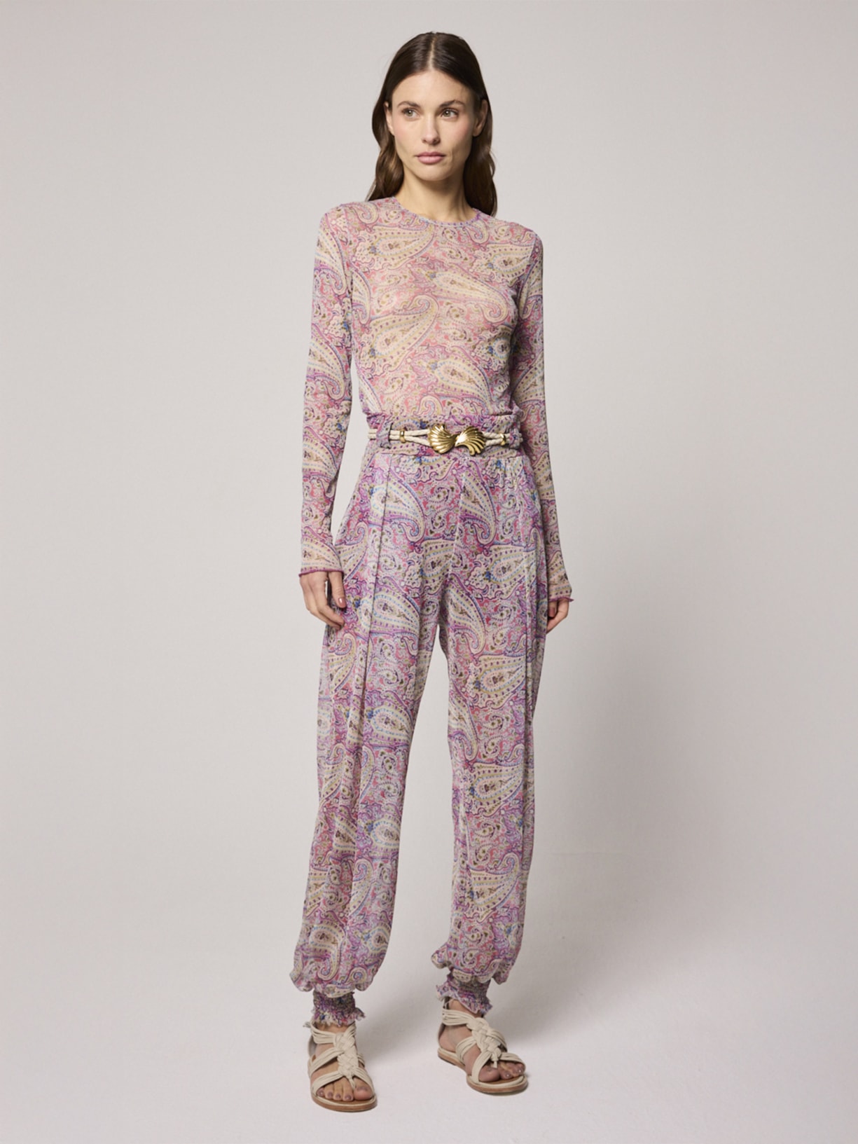 Blusa Feminina Tule Holi V26 Rosa Mixed