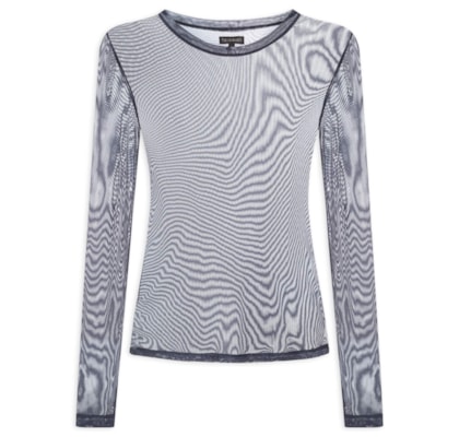 Blusa Feminina Tule Joana - Azul