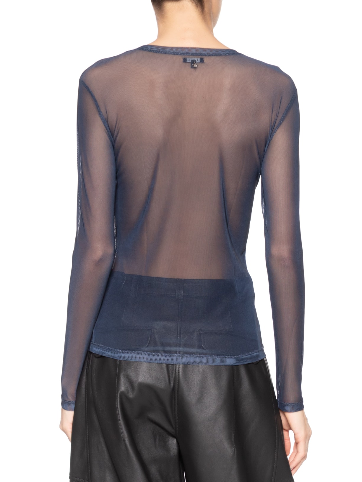 Blusa Feminina Tule Joana III Azul Le Lis