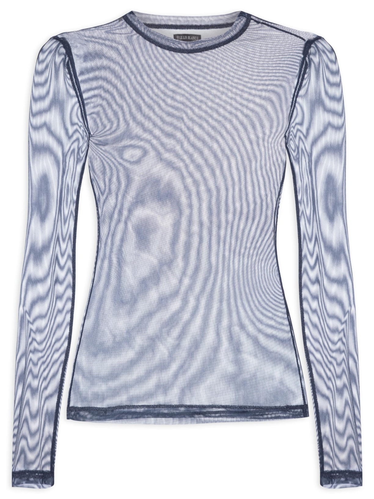 Blusa Feminina Tule Joana III Azul Le Lis