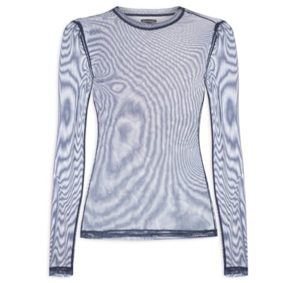 Blusa Feminina Tule Joana III - Azul