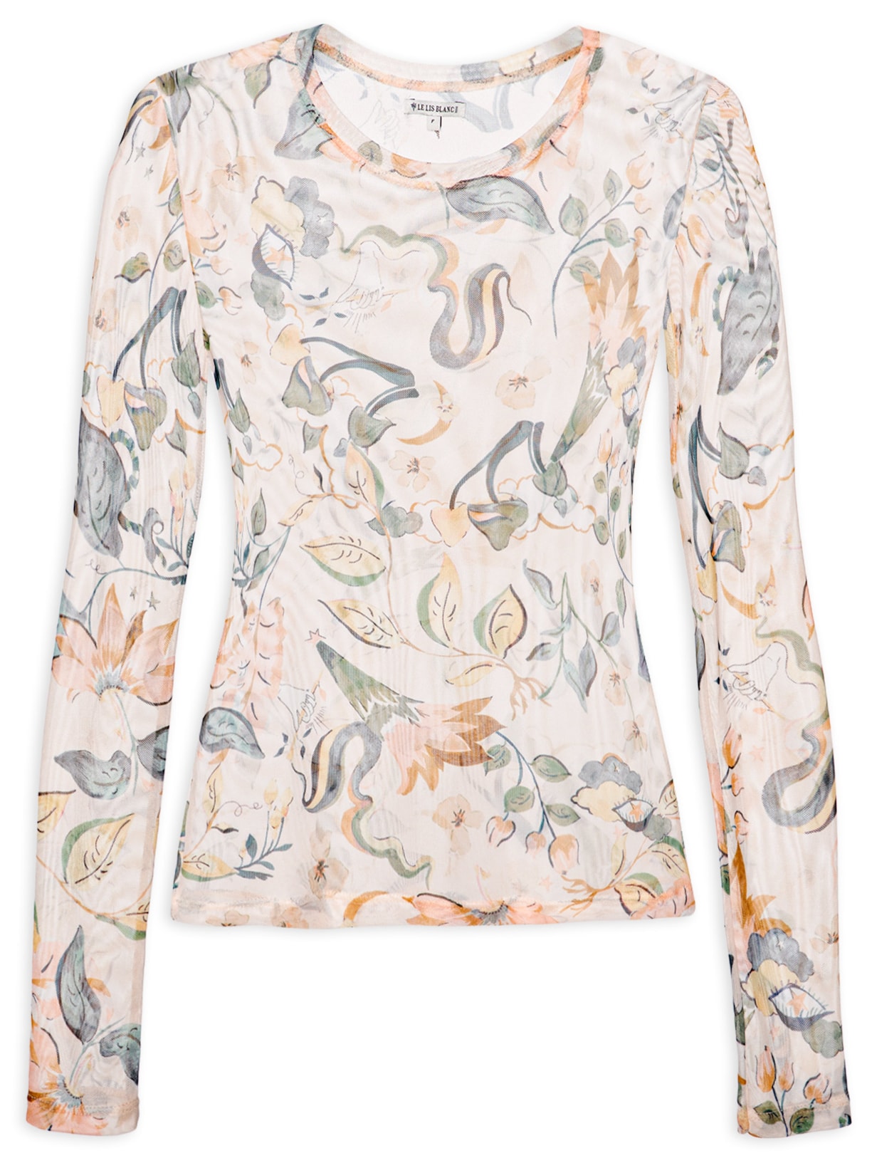 Blusa Feminina Tule Joana Mystic - Off White