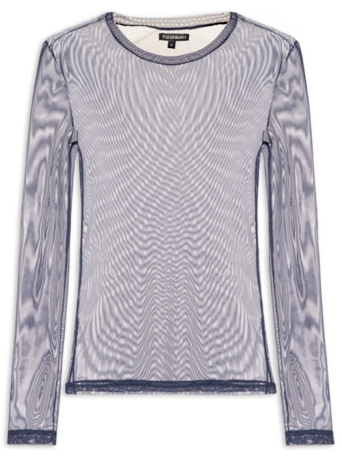 Blusa Feminina Tule Joana – Azul