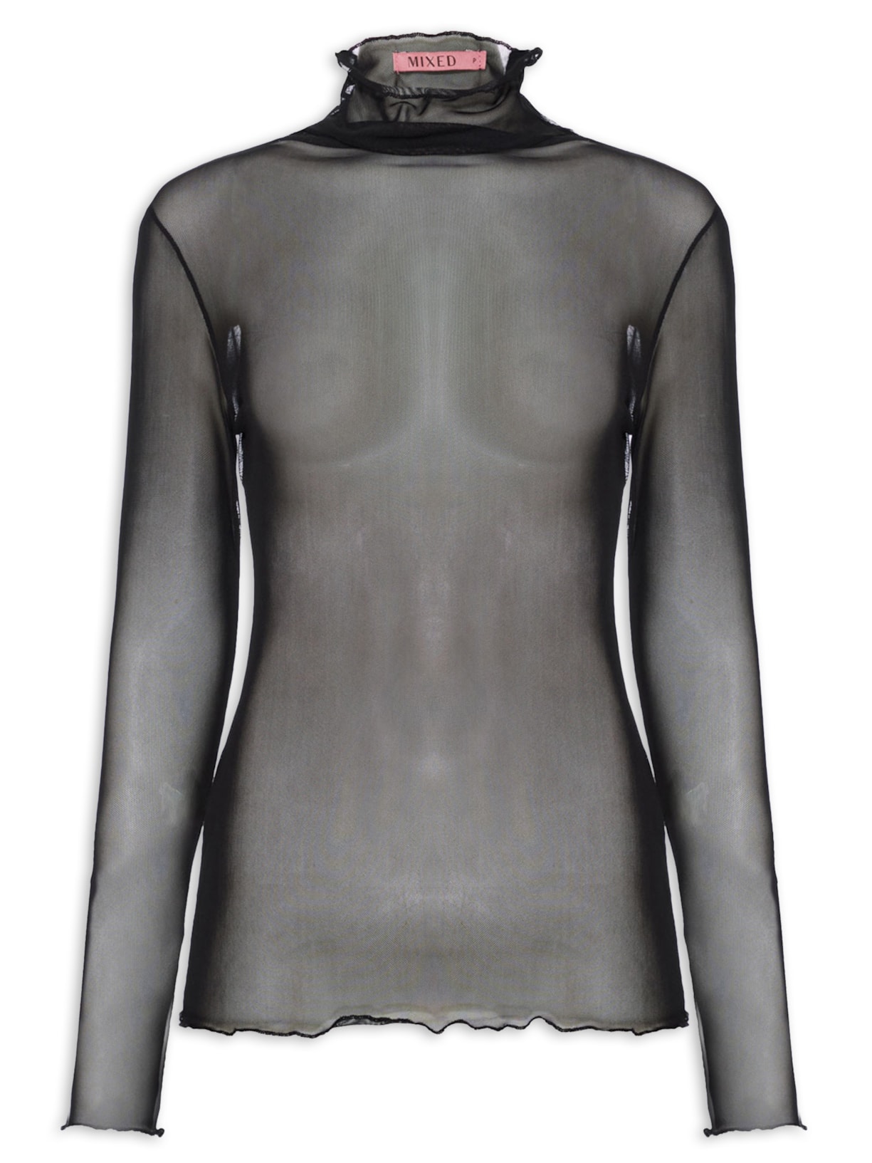 Blusa Feminina Tule Leonoe I26 - Preto