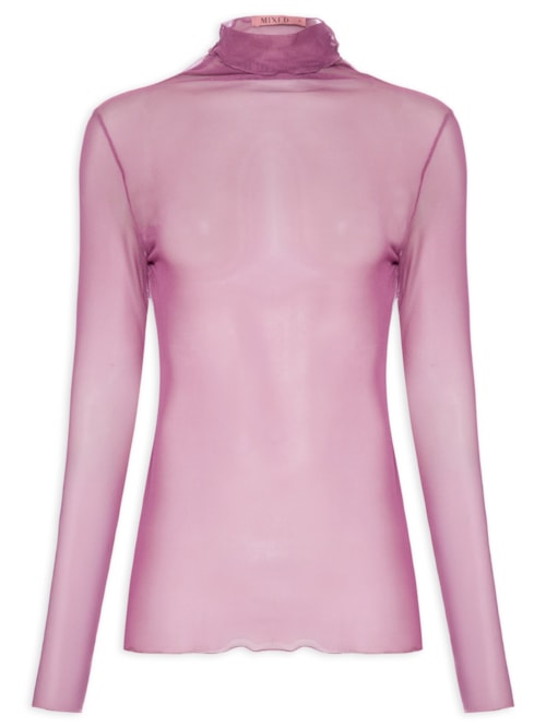 Blusa Feminina Tule Leonore I26 - Rosa