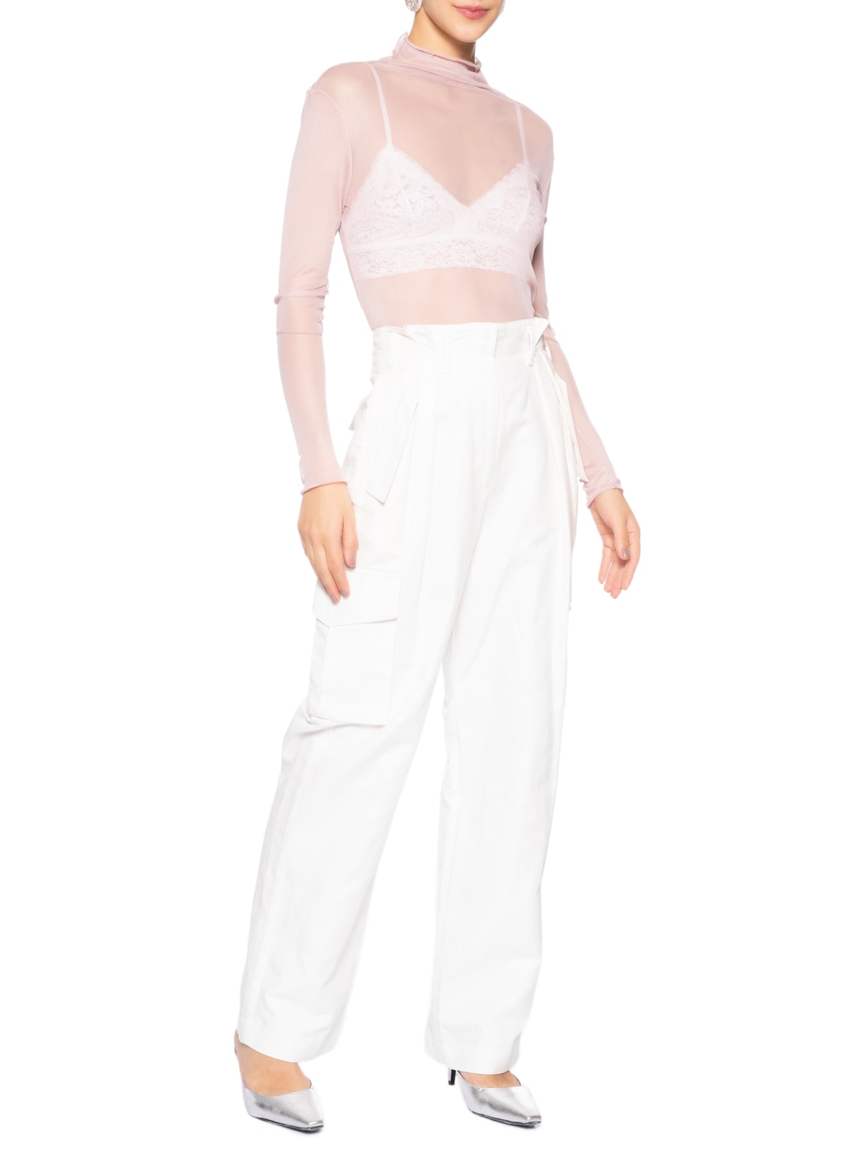 Blusa Feminina Tule Leonore I26 Rosa Mixed