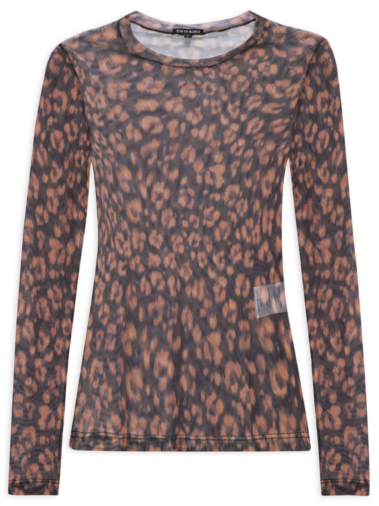Blusa Feminina Tule Leopard - Animal Print