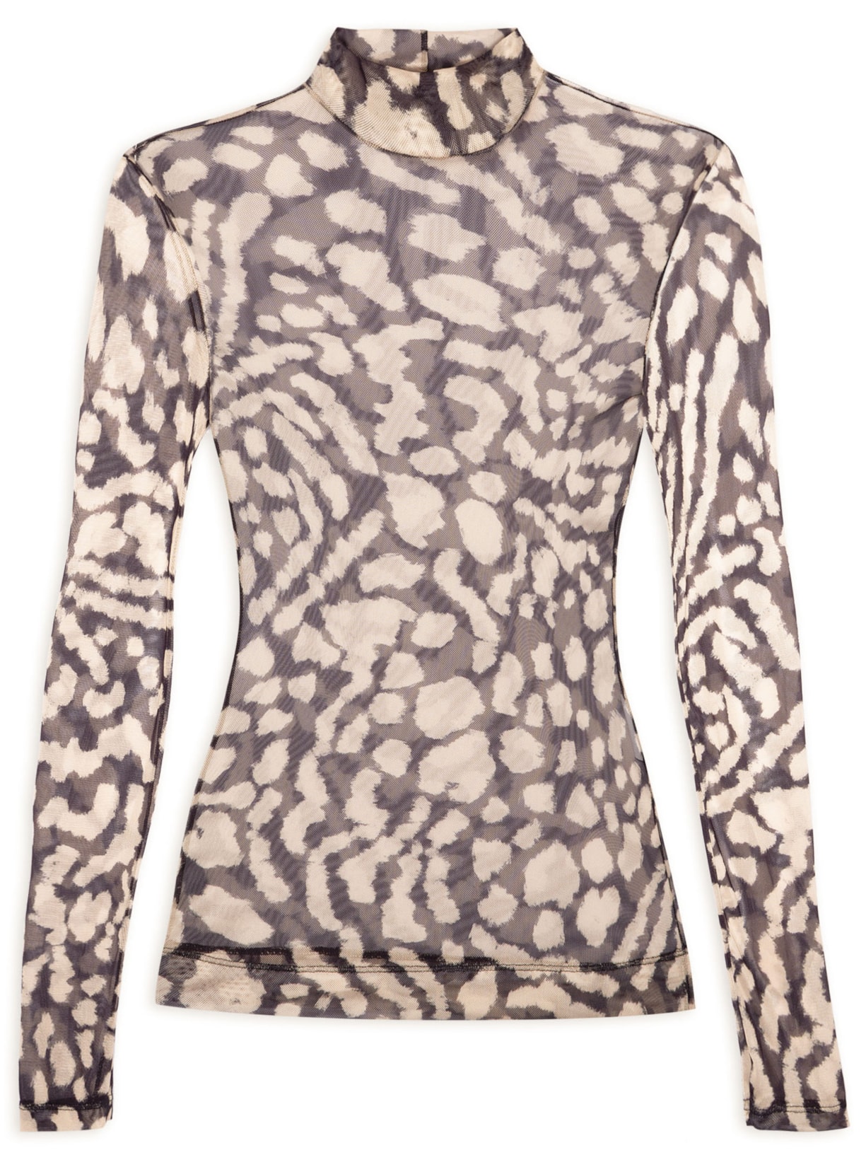 Blusa Feminina Tule Leopardo - Animal Print