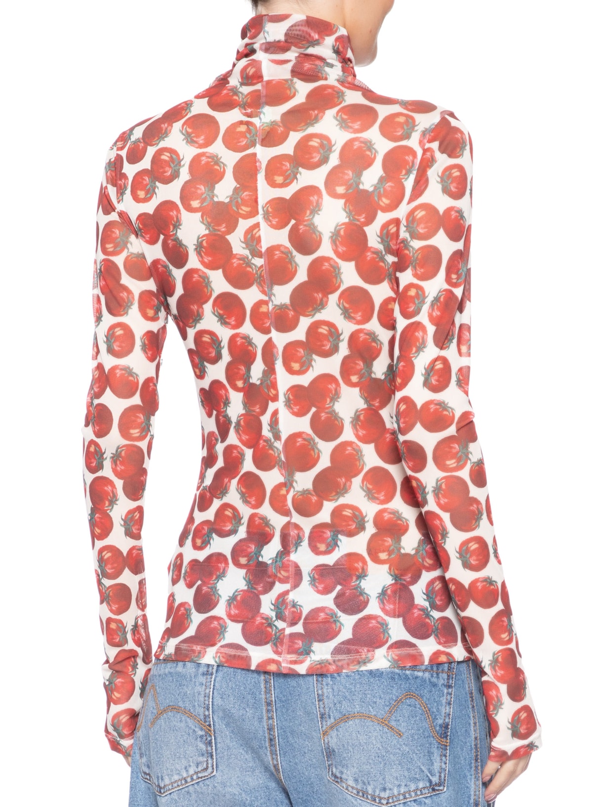 Blusa Feminina Tule Maxi Tomate Vermelho Farm