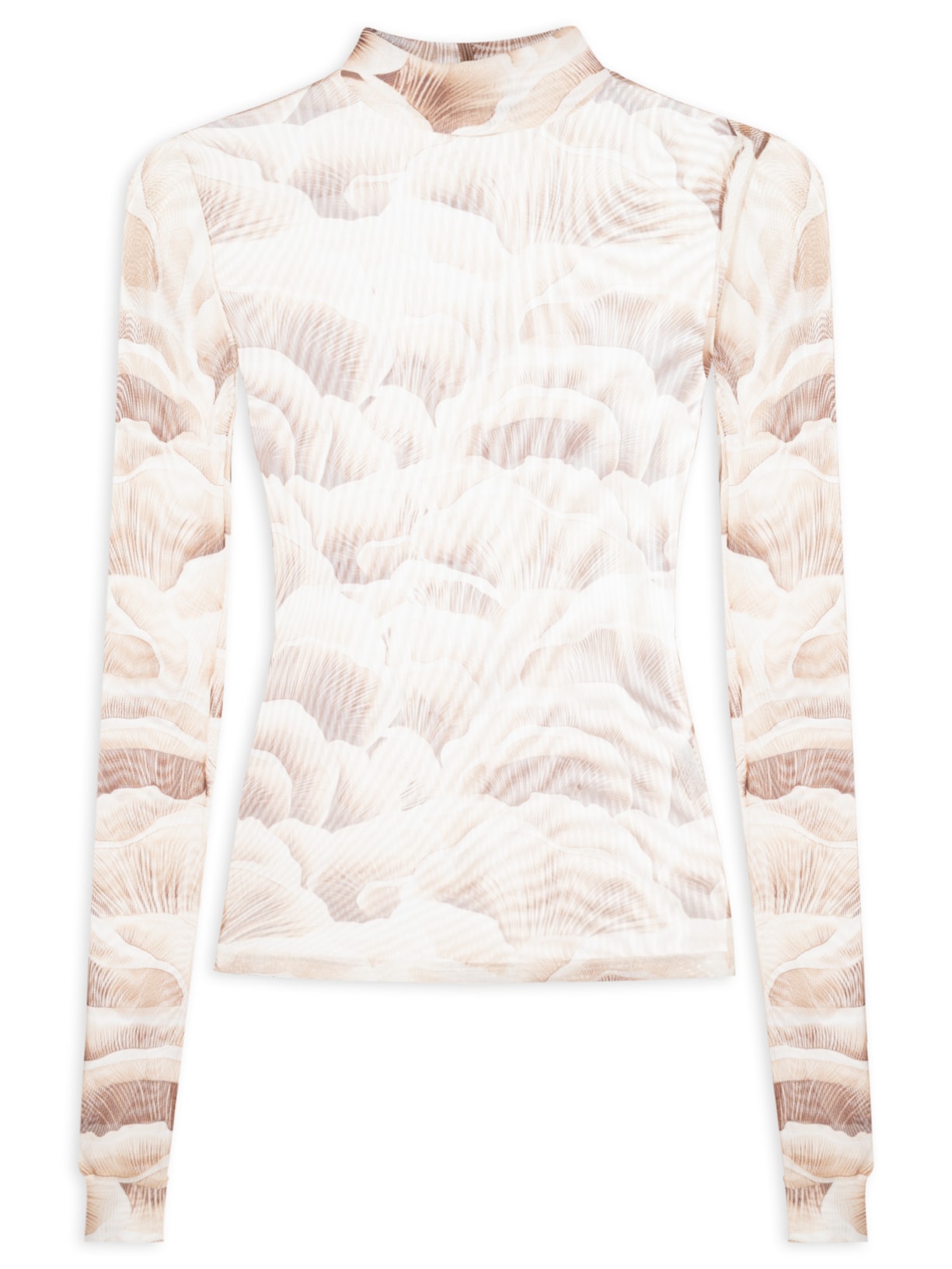 Blusa Feminina Tule Mush - Bege