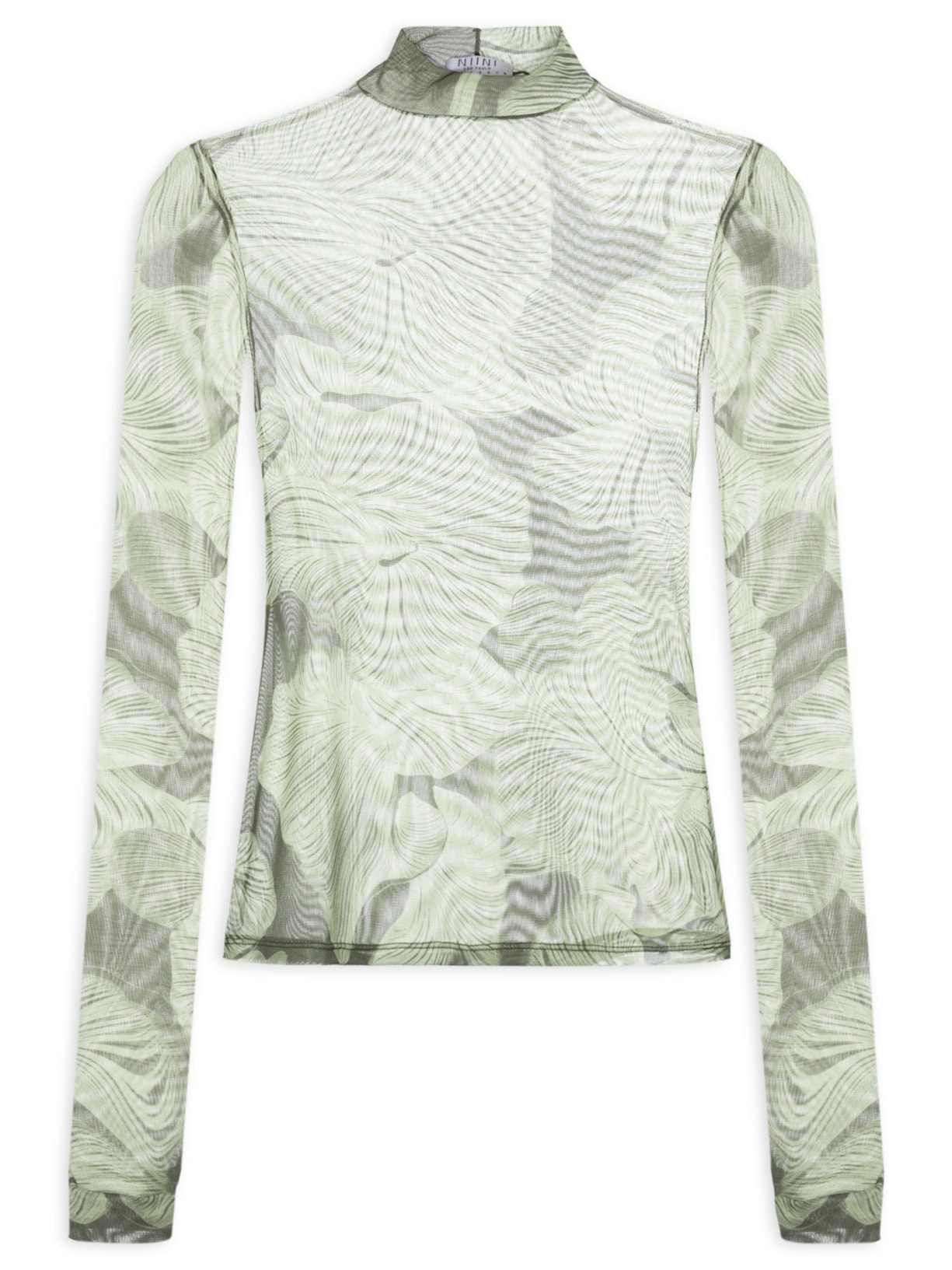 Blusa Feminina Tule Mush Organic Mint - Verde