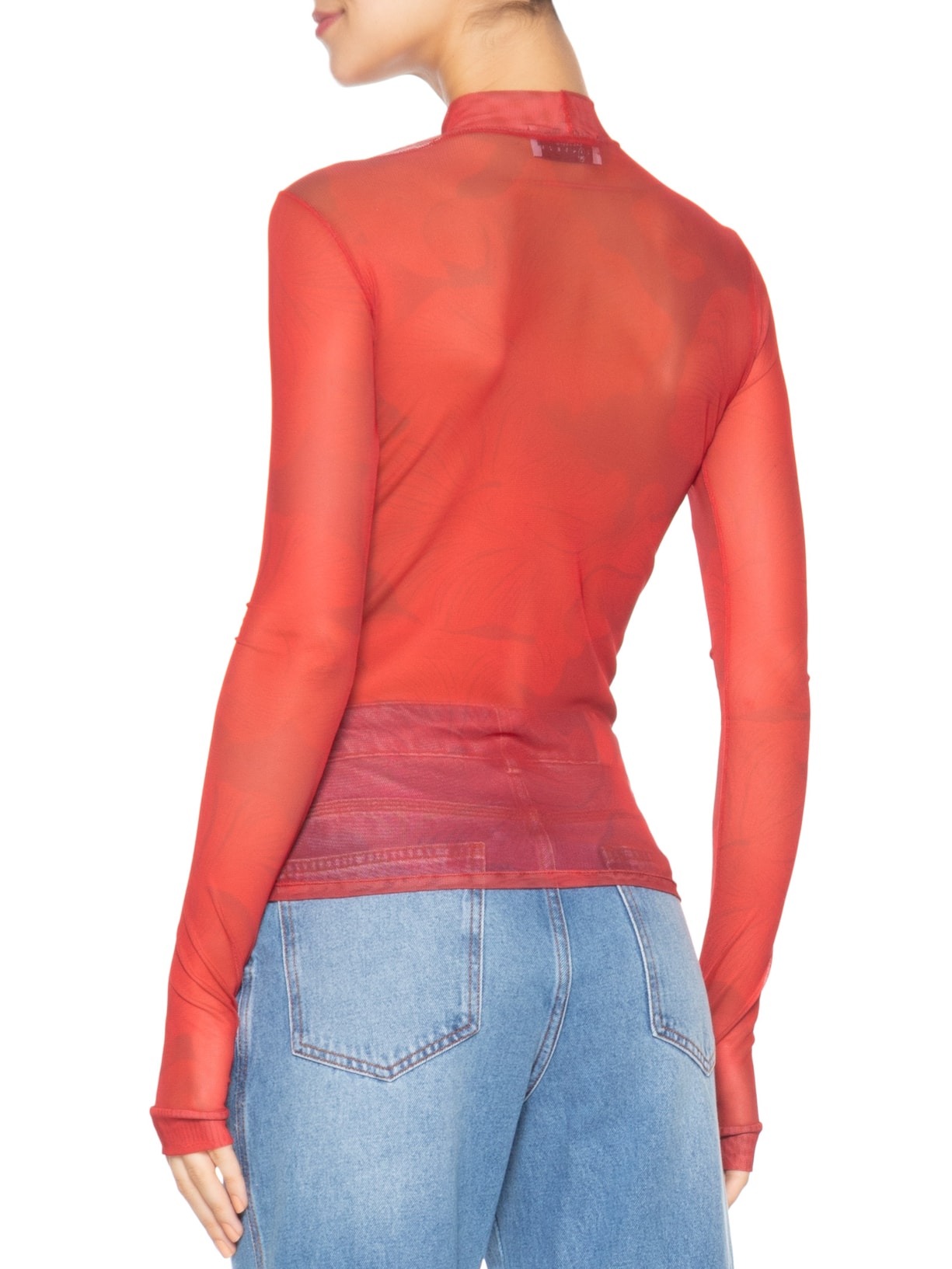 Blusa Feminina Tule Mush Organic Red Vermelho Niini