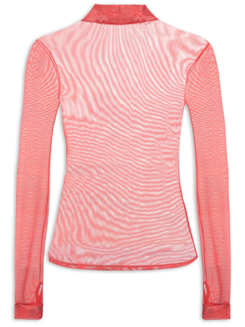 Blusa Feminina Tule Mush Organic Red - Vermelho