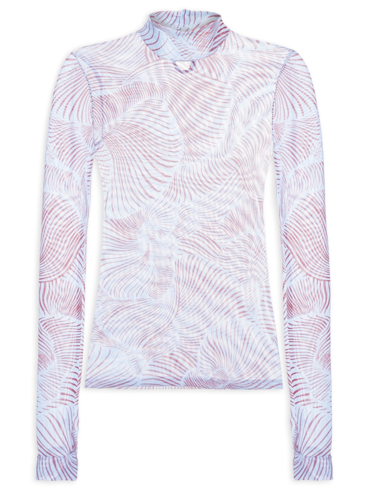 Blusa Feminina Tule Mush Shell Lune - Azul