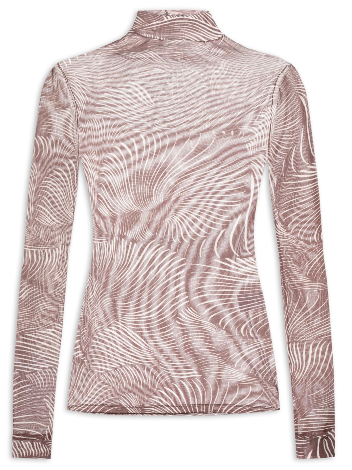 Blusa Feminina Tule Mush Shell - Marrom