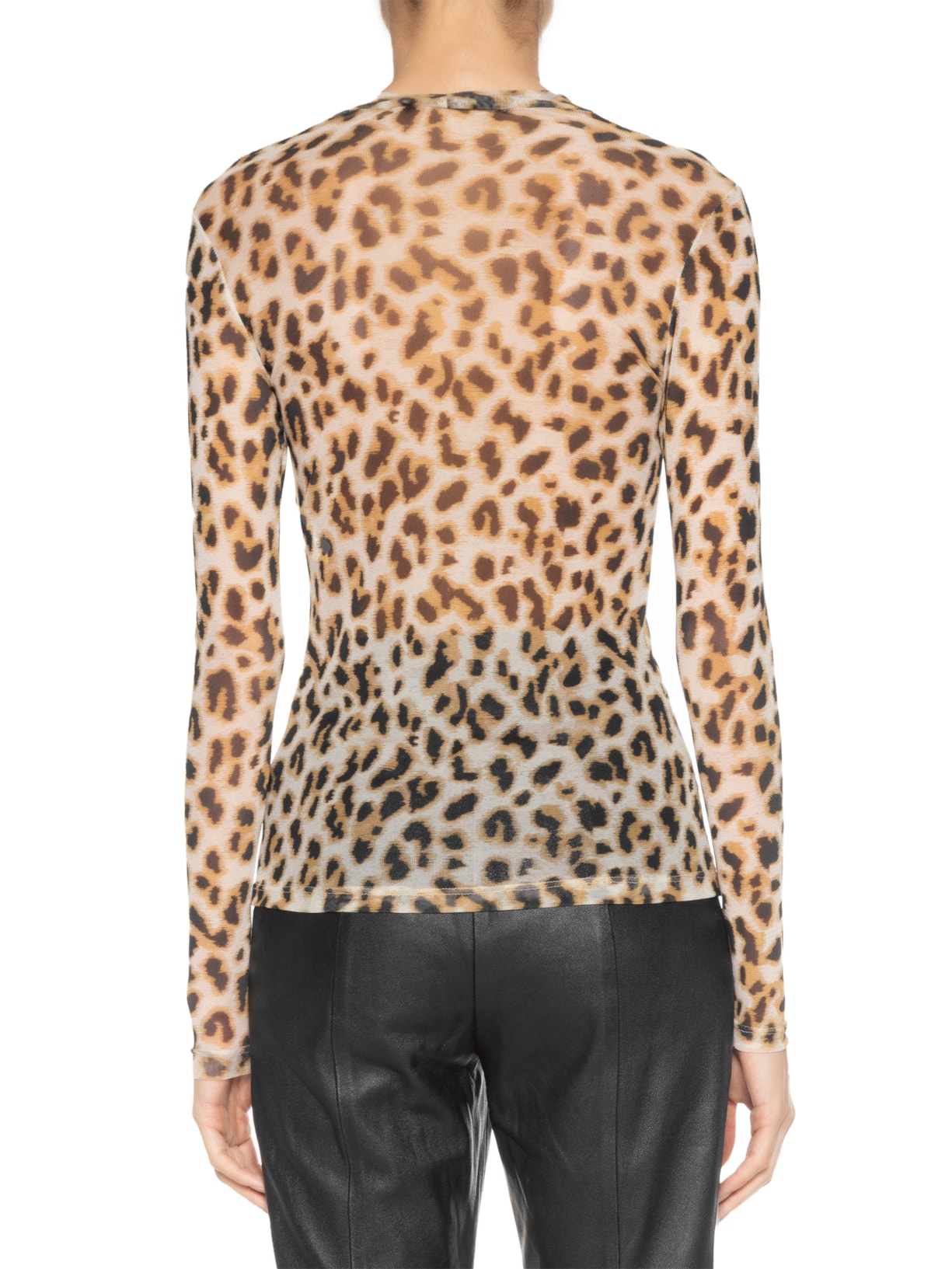Blusa Feminina Tule Onça Animal Print Animale