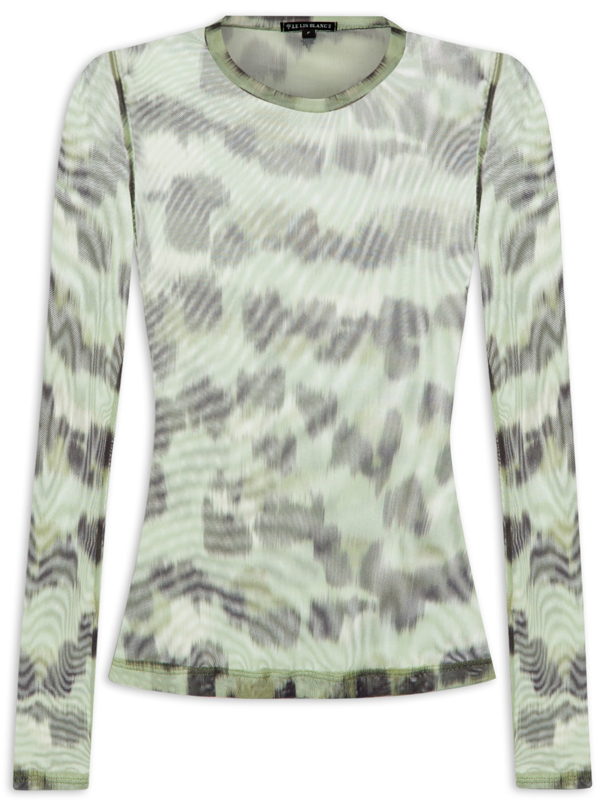 Blusa Feminina Tule Onça Brush - Animal Print