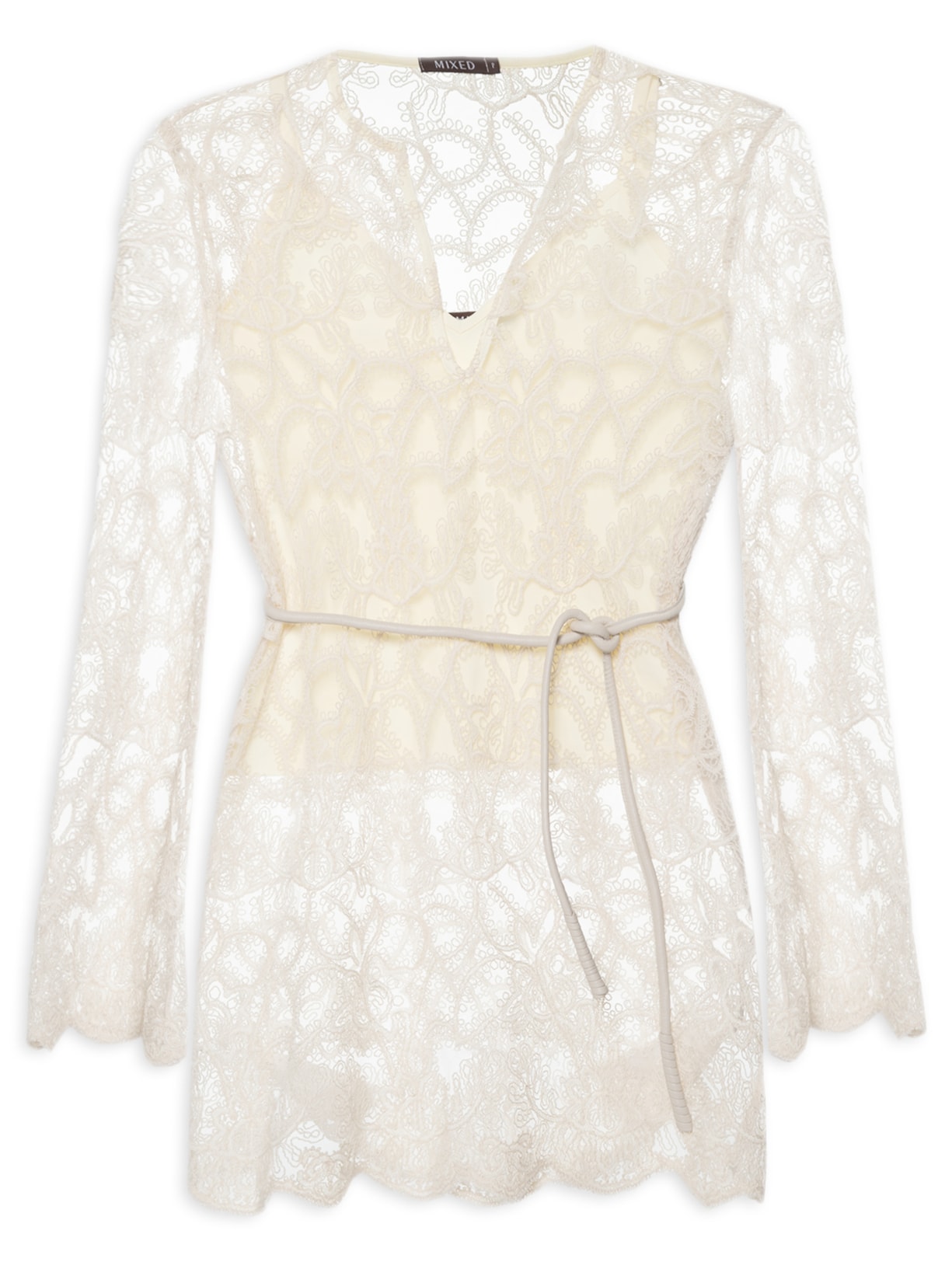 Blusa Feminina Tule Sofia - Bege