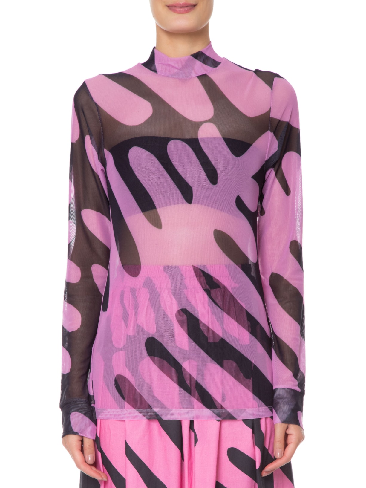 Blusa Feminina Tule Splash Rosa Gude