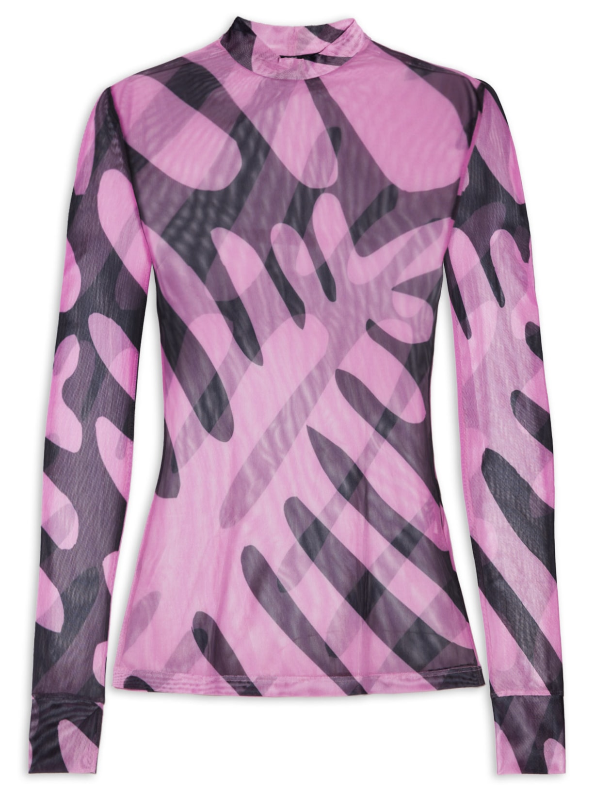 Blusa Feminina Tule Splash Rosa Gude